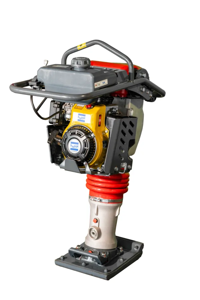 RAM70D-DK tamping rammer — three-quarter front view