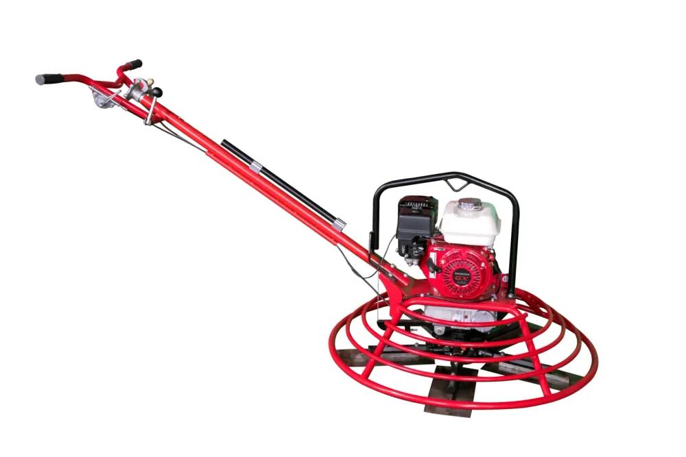 TOL536 walk-behind power trowel — side view